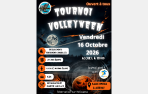 Tournoi Volleyween du vendredi 16/10