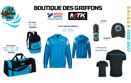 Boutique AVB - reprise 2026-2027